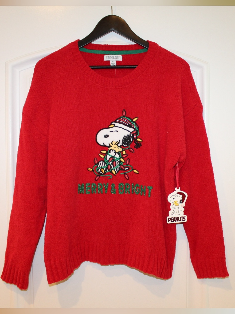 Snoopy Christmas sweater (women’s XL) (NWT)
